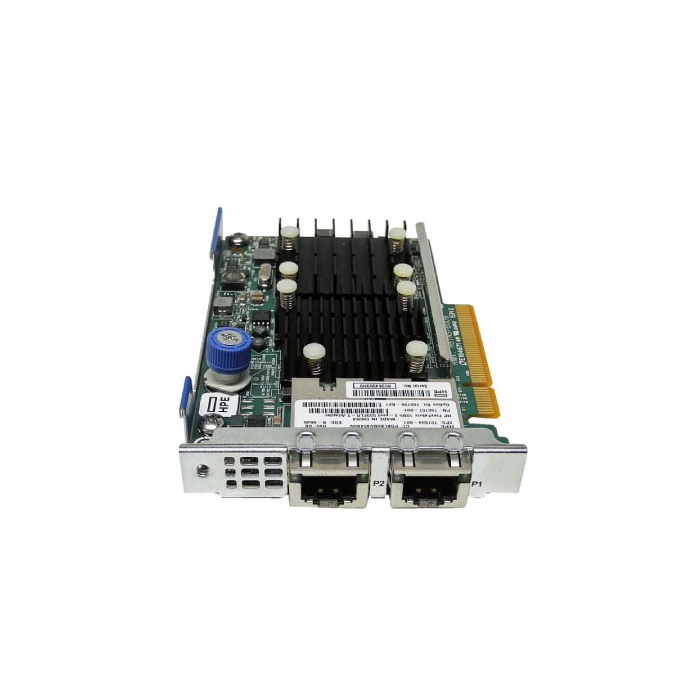Сетевой адаптер HP [2 x 10Gb RJ45] Ethernet 533FLR-T Adapter (700757-001)