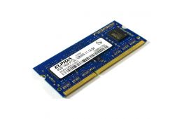 Оперативная память ELPIDA 4GB DDR3 1Rx8 PC3L-12800S SO-DIMM (EBJ40UG8EFU0-GN-F) / 7648