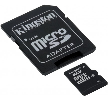 Карта памяти 8GB SD Kingston Class 8 (SDHC/8GB) / 8223