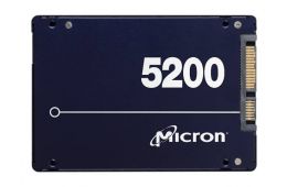Накопичувач SSD Micron 240GB 5200 MAX 2.5” 7mm, SATA 6 Gb/s, Random Read/Write IOPS 81K/53K MTFDDAK240TDN-1AT1ZABYY