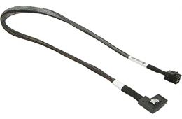 Kабель Supermicro Cable 55CM HD Mini SAS (S) to Mini SAS (RA) (CBL-SAST-0657) / 8829