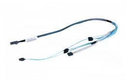 кабель HP Compaq Proliant DL120 G6 4-SATA To M-SAS Server Cable (580751-001, 538872-001) / 8877