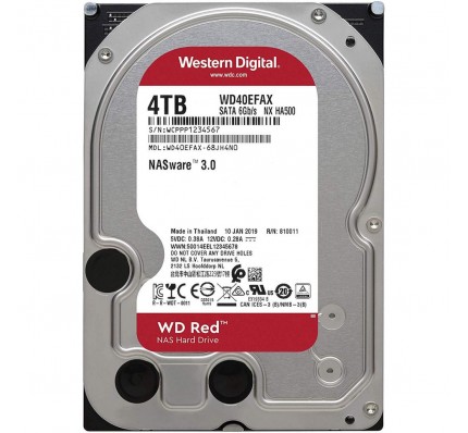 Жесткий диск WD Red 4 TB 3.5" (WD40EFAX)