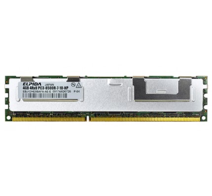 Серверная оперативная память ELPIDA 4GB DDR3 4Rx8 PC3-8500R (EBJ42HE8BAFA-AE-E) / 8902