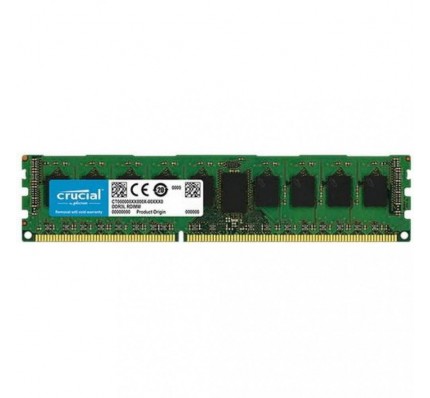 Серверная оперативная память Micron Crucial DDR3 8GB ECC REG 1Rx4 PC3-12800 1600 MHz (CT8G3ERSLS4160B)
