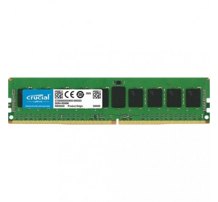 Серверная оперативная память Micron Crucial DDR4 8GB ECC REG 2Rx8 PC4-21300 2666 MHz (CT8G4RFD8266)
