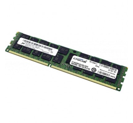 Серверная оперативная память Micron Crucial DDR3 16GB ECC REG 2Rx4 PC3-12800 1600 MHz (CT16G3ERSLD4160B)