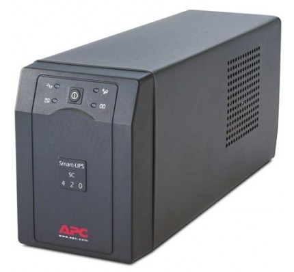 Источник бесперебойного питания APC Smart-UPS SC 420VA SC420I