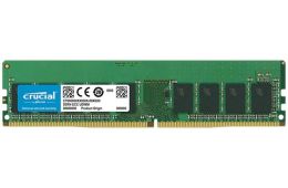Серверна оперативна пам'ять Crucial DDR4 16GB ECC Unbuffered 2Rx8 PC4-21300 2666 MHz (CT16G4WFD8266)