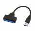 Кабель-переходник NEW USB 3.0 SATA 3 Cable Sata To USB 3.0 Adapter UP To 6 Gbps Support (DL87845) / 10583