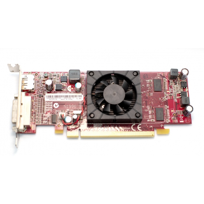 Відеокарта БУ Lenovo HD7350 DVI+DP LP PCIe Low Profile (03T7094)
