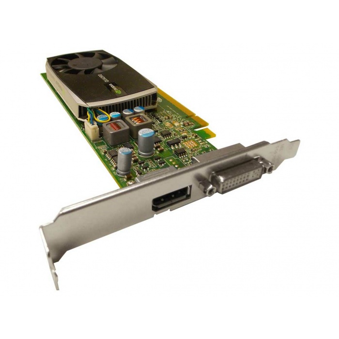 Відеокарта БУ DELL NVIDIA QUADRO 600 1GB DDR3 PCI-EX16 DP DVI (5YGHK) <span class=
