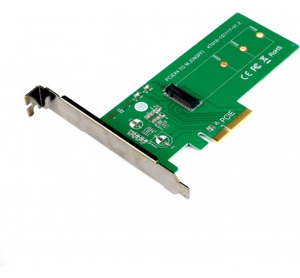 Плата розширення Maiwo M.2 PCIe SSD to PCI-E (KT016)