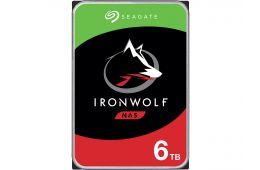 Жорсткий диск Seagate 3.5 "SATA 3.0 6TB 5400 256MB IronWolf ST6000VN001