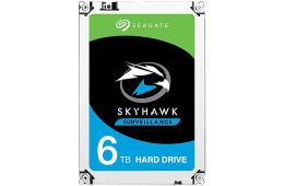 Жорсткий диск Seagate 3.5 "SATA 3.0 6TB 5400 256MB SkyHawk ST6000VX001