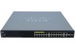 Комутатор Cisco SG550X-24MPP-K9-EU