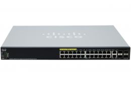 Комутатор Cisco SG550X-24MP-K9-EU