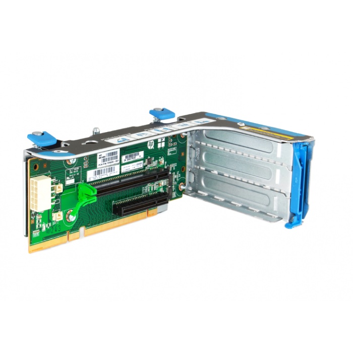 Райзер HP DL380 G9 Riser Card With Bracket 1xPCIe X16, 1xPCIe X8 (777282-001)