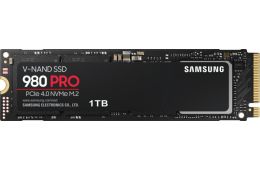 SSD Накопитель SAMSUNG M.2 980 PRO 1TB NVMe PCIe 4.0 4x 2280 3-bit MLC (MZ-V8P1T0BW)