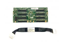Плата підключення дисків до серверу HP Backplane 8x2.5 SFF HDD-Cage incl. Backplane DL380 G6 (507690-001) / 14843
