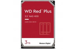 Жесткий диск WD Red Plus 3.5'', 3TB, 128MB, 5400 RPM, SATA 6 Gb/s (WD30EFZX)