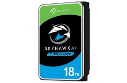 Жесткий диск SEAGATE SkyHawk AI 3.5'/ 18TB/ SATA 6Gb/s / rpm 7200 (ST18000VE002)