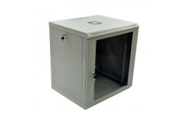 Шкаф CMS 12U, 600х500х640 мм (Ш * Г * В), економ, акриловое стекло, серый