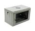Шкаф CMS 6U, 600х350х373 мм (Ш * Г * В), эконом, акриловое стекло, серый