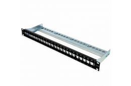 Патч-панель Corning для 24 модулей xs500 Keystone, 1U, 19