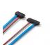 Кабель дата и питания SlimSATA [HP Gen8, Gen9, Gen10] Female 7+6 13pin to SATA Female 7+15 22pin (10137) / 018003