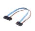 Кабель дата и питания SlimSATA [HP Gen8, Gen9, Gen10] Female 7+6 13pin to SATA Female 7+15 22pin (10137) / 018003