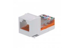 Модуль Panduit Keystone RJ45, кат. 5e, UTP, белый NetKey (NK5E88MAWY)