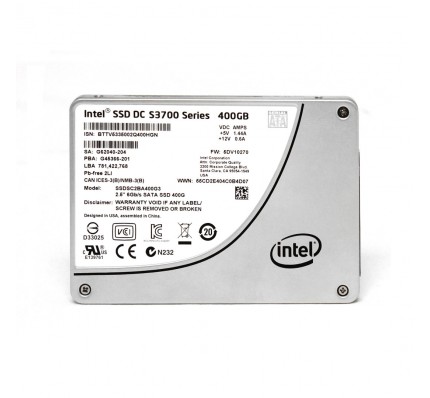 Накопичувач SSD Intel SSD DC S3700 400GB 2.5" SATA SSD (SSDSC2BA400G3) / 19509