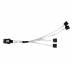 Кабель HP ProLiant DL360 G9 Mini-SAS Cable 8SFF Angel 75см (780420-001 / 756909-001) / 20123