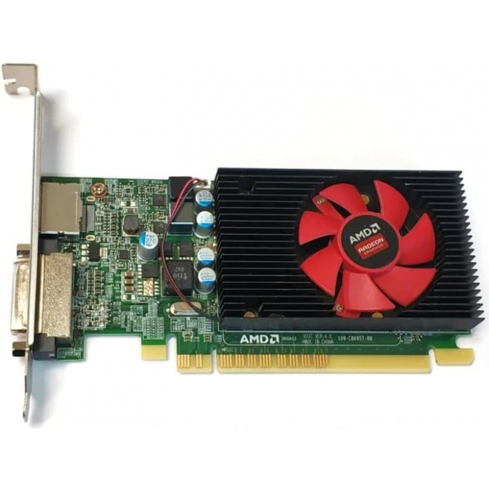 Видеокарта БУ Dell AMD Radeon R5 430 2GB GDDR3 1X3TV DP/DVI