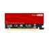 Адаптер JEYI M.2 NVME To PCIE 4.0 X16 Adapter with Aluminum Heatsink Case