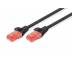 Патч-корд 1м, CAT 6 UTP, AWG 26/7, Cu, LSZH Digitus (DK-1617-010)