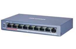 Коммутатор сетевой Hikvision DS-3E0109P-E/M(B)