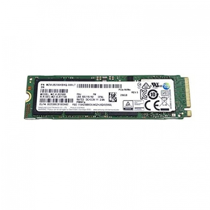 Накопитель SSD Samsung [256GB M.2 NVMe] MZ-VLB256C (MZVLB256HBHQ-000D1 / NJ9VC) / 22389