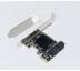 Контролер HDD 4 port SATA3 Marvell 88SE9215 PCIE to SATA Card PCI-E Adapter PCI Express to SATA3.0 Expansion 6G for SSD HDD