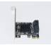 Контролер HDD 4 port SATA3 Marvell 88SE9215 PCIE to SATA Card PCI-E Adapter PCI Express to SATA3.0 Expansion 6G for SSD HDD