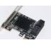 Контролер HDD 4 port SATA3 Marvell 88SE9215 PCIE to SATA Card PCI-E Adapter PCI Express to SATA3.0 Expansion 6G for SSD HDD
