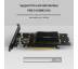 Адаптер NVME [PCIe x16 to 4 х M.2 M-key NVME] Passive With 4pcs Heatsink Card Adapter /23405
