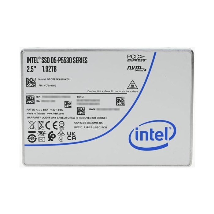 Накопитель SSD Intel [1.92TB U.2 2.5