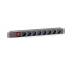 Блок розеток 19" 1U 8xSchuko, С14 Kingda (KD-PDU-GM-1U-P8-C14)