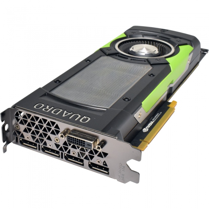 Відеокарта БУ NVIDIA Quadro P6000 24GB 384-bit GDDR5 PCIe 3.0 x16 (699-5G611-0500-210L / GJPV7) / 24644