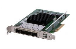 Сетевой адаптер Dell [4 x 10Gb SFP+] X710-DA4 PCIe x8 (DDJKY / PGRFV) / 24797