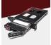 Металлический мобильный корпус для 2.5” SATA SSD с PCI-креплением, замком и ключами