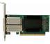 Сетевой адаптер HP [2 x 100Gb QSFP28] InfiniBand EDR/Ethernet CX456A PCI-E 3.0 x16 (828108-001 / 825316-001) / 24937