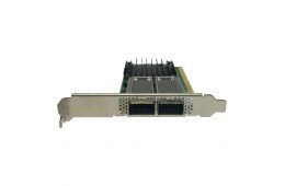 Сетевой адаптер HP [2 x 100Gb QSFP28] InfiniBand EDR/Ethernet CX456A PCI-E 3.0 x16 (828108-001 / 825316-001) / 24937
